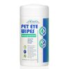 Pet Eye Wipes for Dogs Cats Puppies and Kittens 100 Count Natural and Aromatherapy Medicated Removes Dirt Crust and Discharge Soft and Gentle - Arava