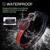 Blinking Flashing Pets Safety LED Adjustable Dog Collar  - Red - Pet supplies