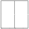 Outdoor Dog Kennel Steel 39.7 ftÂ² - Black