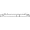 Dog Kennel Black 871.9 ftÂ² Steel - Black