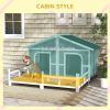 Dog House- Gray, White - as picture