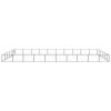 Dog Kennel Black 645.8 ftÂ² Steel - Black