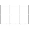 Outdoor Dog Kennel Steel 59.5 ftÂ² - Black