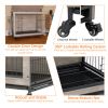 23 Inch Heavy-Duty Dog Crate Furniture - Gray